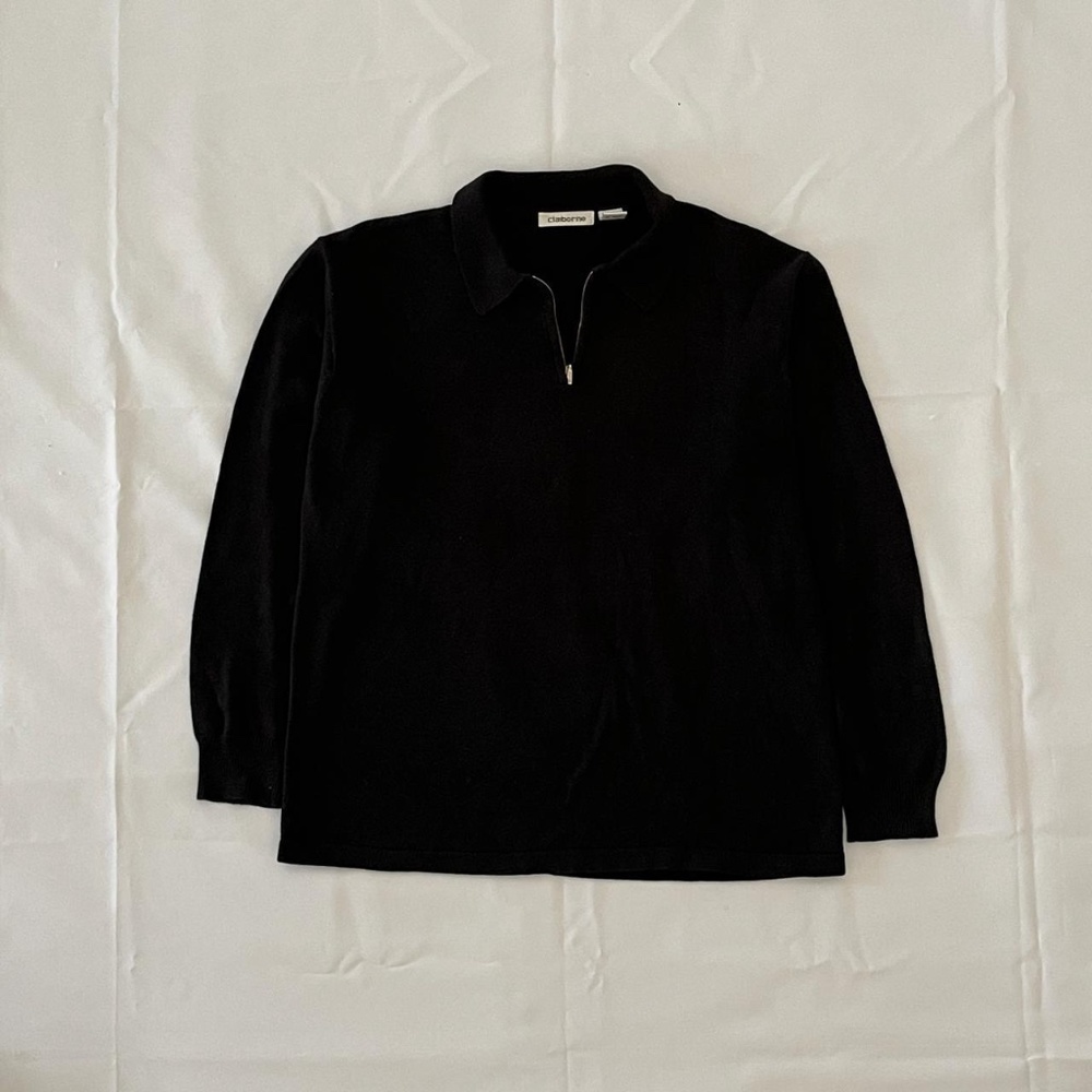 Claiborne Quarter Zip Sweatshirt